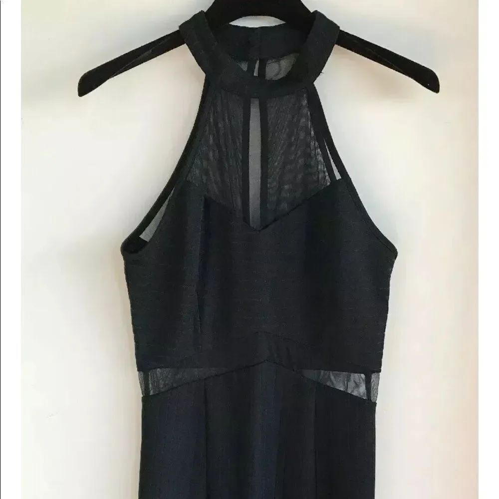 Passion Fusion Black Mesh Dress sz. XS